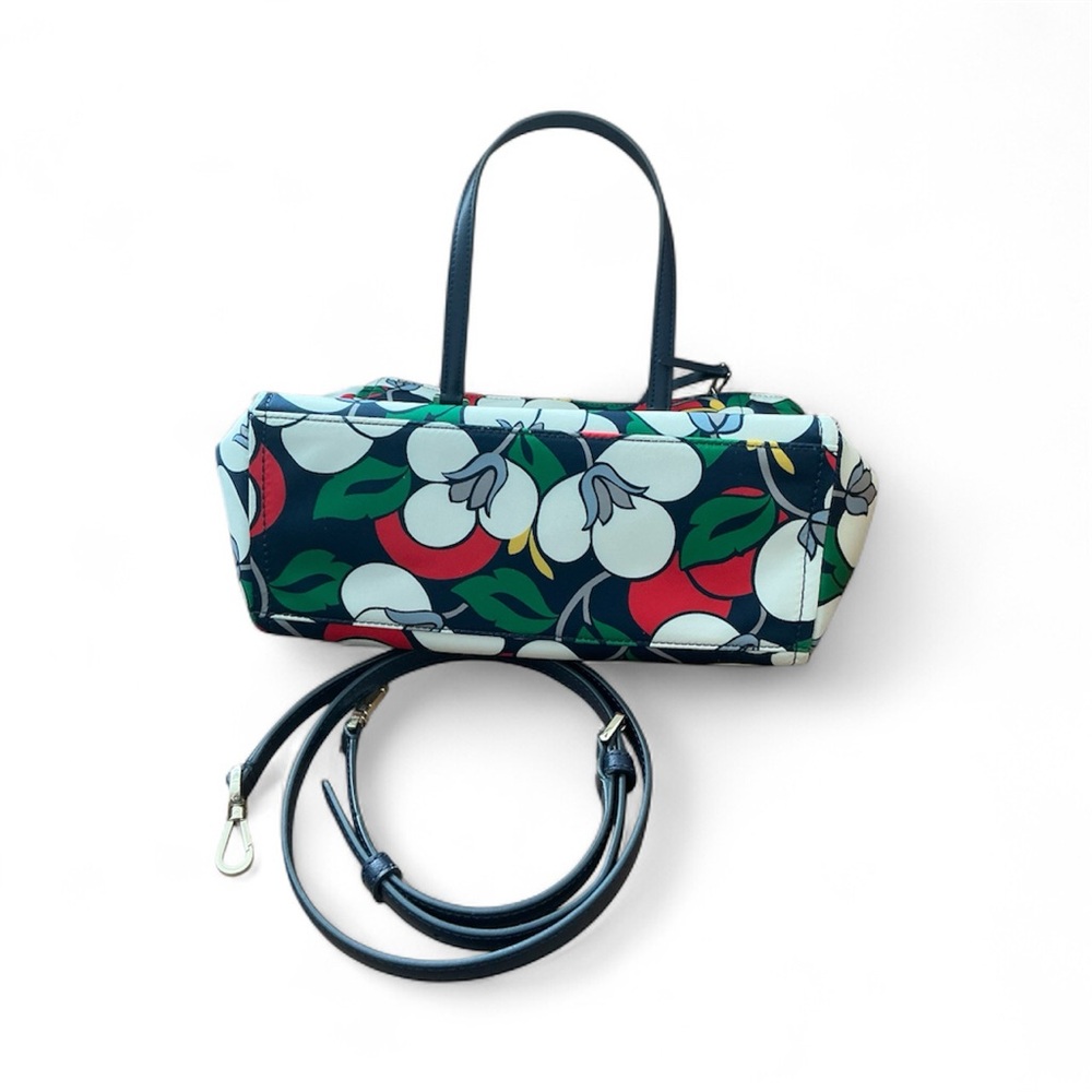 Kate Spade Red and Green Floral Tote - Picture 3 of 8